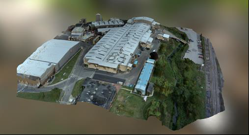 3D Model captured by UAV