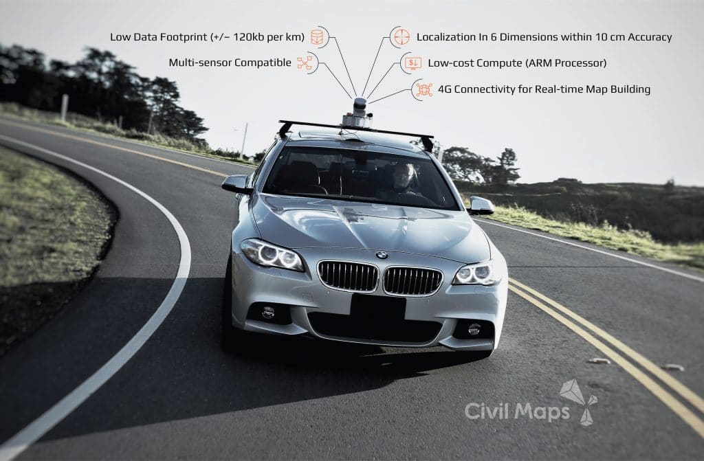 Civil Maps - Atlas DevKit on the road